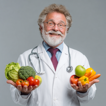 Grup de vârstnici bucurându-se de o masă echilibrată